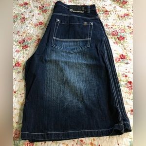 Mens South Pole denim shorts size 42